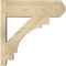 Ekena Millwork Merced Rough Sawn Craftsman Outlooker, Douglas Fir, 8"W x 24"D x 24"H OUT08X24X24MRC04RDF - alternate 4